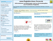 Tablet Screenshot of flughafen.unser-forum.de